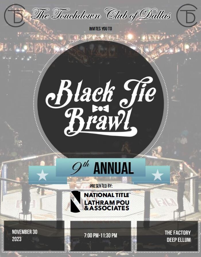 Black Tie Brawl - TouchDown Club Dallas : TouchDown Club Dallas